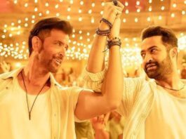 War 2 recensored NTR and Hrithik on same stage for War 2 War 2 length trimmed