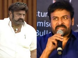 Chiranjeevi fires on Balakrishna Since his name was brought, Chiranjeevi gave a public press note and fired at Balakrishna.