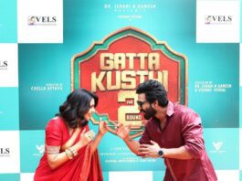 Gatta Kusthi 2 started Sequel for Gatta Kusthi Vishnu Vishal and Aishwarya Lekshmi's Gatta Kusthi sequel begins