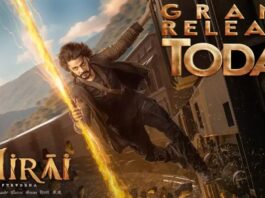 Teja Sajja's Mirai Movie is superb Mirai receives superb positive reviews Mirai is a fantasy adventure film directed by Karthik Gattamneni, blending mythology with emotion and action. The story follows Mahabir Lama (Manchu Manoj), also known as The Black Sword, a ruthless man who wants to collect nine ancient books protected by Emperor Ashoka’s loyal guardians. These books hold the secret to immortality and world domination.
