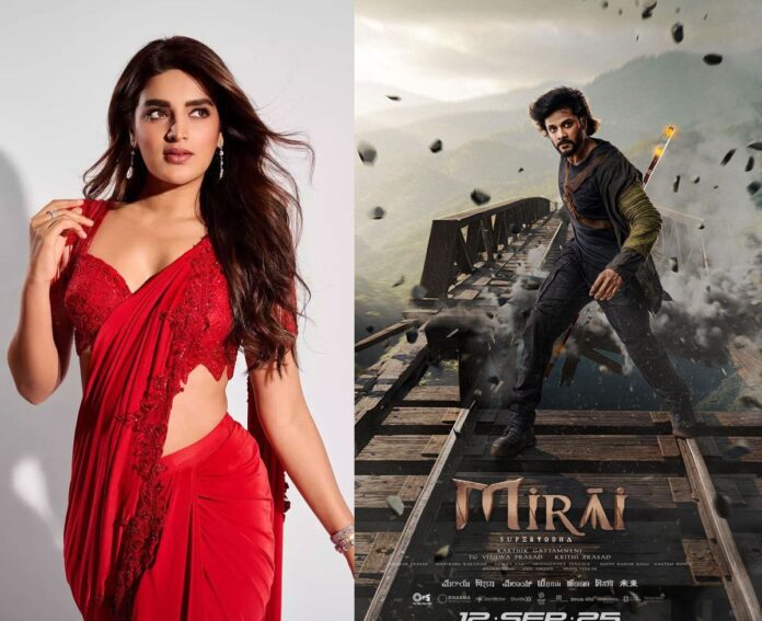 Nidhhi Agerwal special song in Mirai Mirai songs removed Nidhhi Agerwal is also said to be disappointed with the Mirai team for the same reason. It is known that the fantasy adventure film is doing huge numbers at the box office, and she could have gotten very good recognition and also offers for new films if the song clicks in the film.