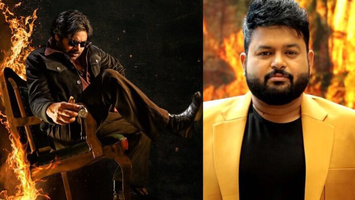 OG 117 futuristic musicians OG BGM Recording in London by thaman Thaman's tweet about him working with 117 futuristic musicians for 