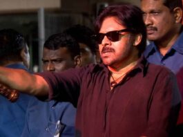 Pawan Kalyan OG Concert OG Pre Release Event Affected by Rains Pawan Kalyan brings the energy in fans with his fantastic speech