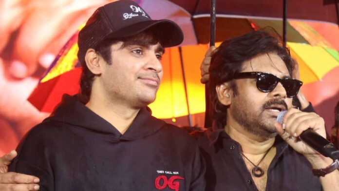 Saaho and OG two 100 Cr gross day 1 Now Sujeeth joins this big club, as he already scored the same with Saaho, which opened with more than 100 Cr, and now Pawan Kalyan's OG is all set to repeat the feat at the box office. Sky will be the limit if the movie gets positive talk from audiences and critics, and it will be out in another few hours.