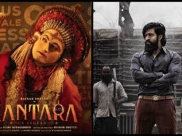 Kantara Prequel High Expectations Massive Buzz for Kantara Chapter 1 But the trade thinks differently, as it predicts that Kantara Chapter One will collect on the level of KGF 2.The film's Telugu state business stuns everyone, as the makers are said to have taken a 100 Cr ratio for advances from the buyers. They expect that the film will do 100 Cr, despite getting released in competition with Pawan Kalyan's OG.