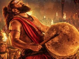 Kantara Chapter 1 crosses 50 Cr in Telugu states 55 Cr gross by the end of day today The film is expected to maintain steady collections on weekdays as well, which will help it to aim for the 100 Cr mark. Kantara's first part collected 60 Cr gross in its full run, and the prequel will cross this number by tomorrow itself.