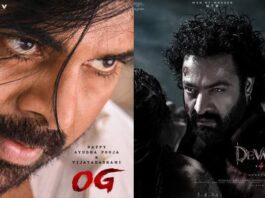 Pawan and Sujeeth's film takes the lead in North America, but in its full run, NTR and Koratala Siva's film is likely to stay at the top, as it has good support from the Hindi language, whereas "They Call Him OG" Hindi numbers are minimal. For comparison, Devara's full North America run grossed $6.07 million, where the Telugu version contributed $5.5 million, and other languages contributed $570K.