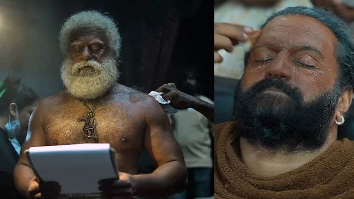 Mayakara, the mysterious character in Kantara Chapter 1 The makers recently shared a behind-the-scenes (BTS) video on social media, showing the creative process behind Rishab Shetty’s transformation for the character of Mayakara. The video revealed that his makeup took nearly six hours to complete each day.