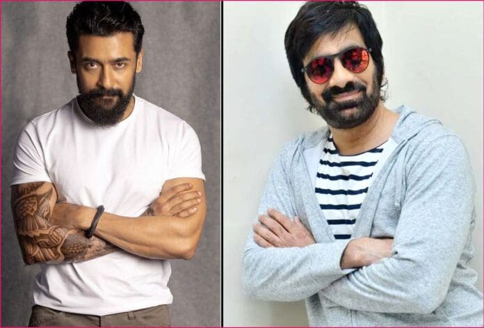 Suriya and Ravi Teja to share the same stage with Mass Jathara Pre-Release event. The production house officially announced that Suriya will be the special guest at the grand pre-release event of Ravi Teja’s Mass Jathara, which will take place tomorrow from 5:30 PM onwards at JRC Conventions, Hyderabad.