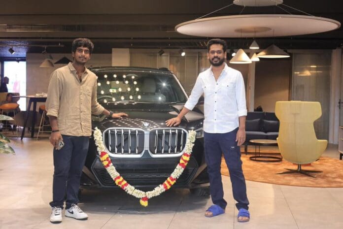 Tourist Family director receives a BMW as a gift from the producer. Mageshraj, the producer who made Tourist Family, has gifted a BMW SUV to the director Abishan Jeevinthas as a wedding gift. Tamil producers seem to have a trend of gifting the directors with fancy cars after a film's success.