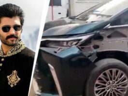 Vijay Deverakonda met with an accident Reacting to the news, Vijay Deveraonda reassured fans with a light-hearted message: “The car took a hit, but we are all fine. Went and did a strength workout as well and just got back home. My head hurts, but nothing a biryani and sleep won’t fix.”