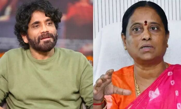 Nagarjuna withdraws the defamation case against Konda Surekha.