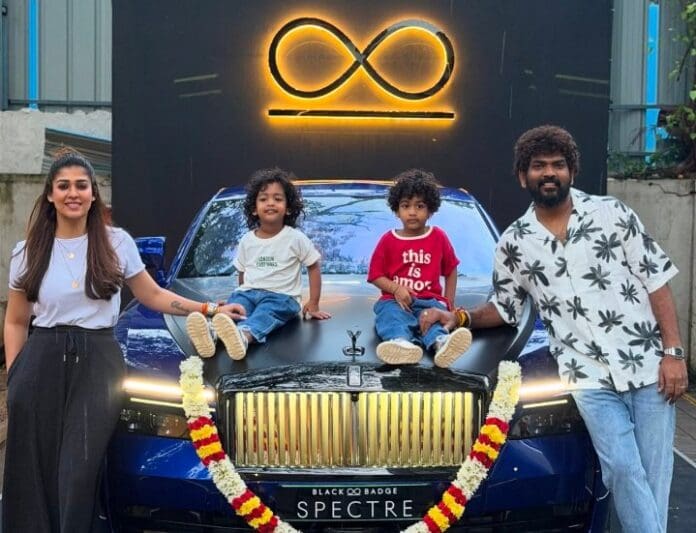 Vignesh Shivan gifts her wife, Nayanthara a Rolls Royce Car.