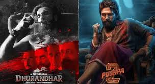 Box Office - Dhurandhar Continues to Outshine Pushpa 2 Ranveer Singh's Dhurandhar once again crosses the number of Pushpa 2. On its Second Monday, Dhurandhar crosses the record number of Pushpa 2.