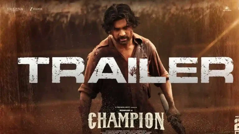 Champion Trailer Raises Expectations: A Game-Changer for Roshan