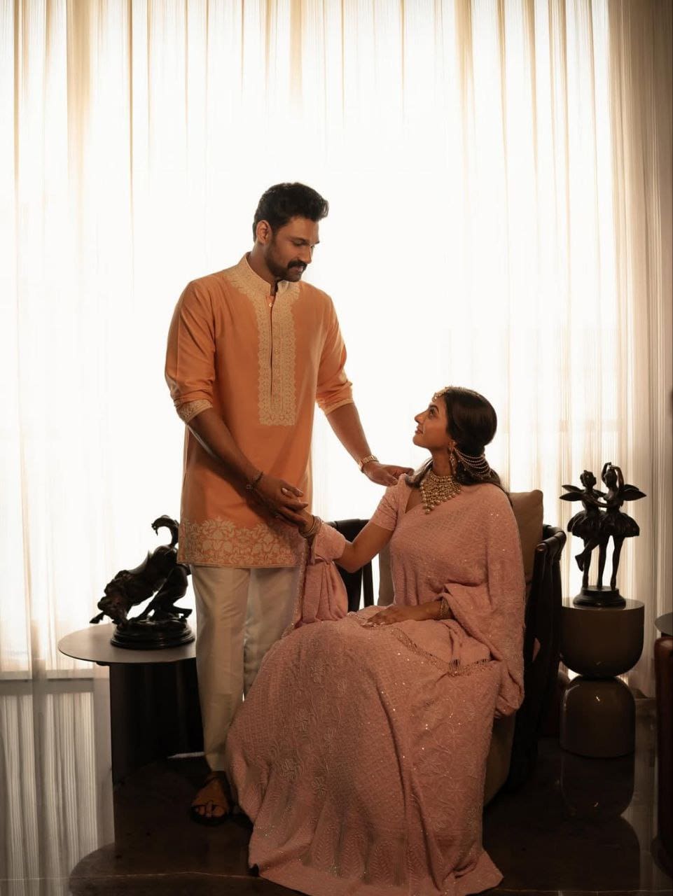 Photos: Bellamkonda Sreenivas & Kavya Reddy Ceremony