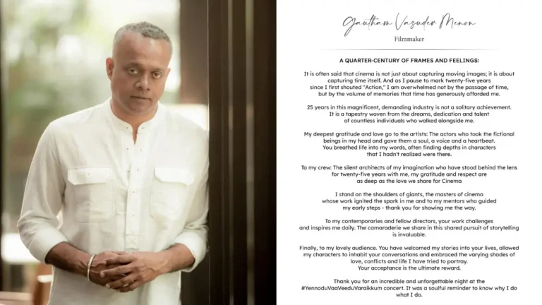 Court Approves Dhruva Natchathiram Release, Gautham Menon Reacts