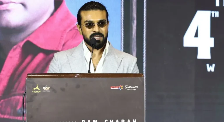 Ram Charan Congratulates Tamil Nadu CM Vijay at Chennai Event