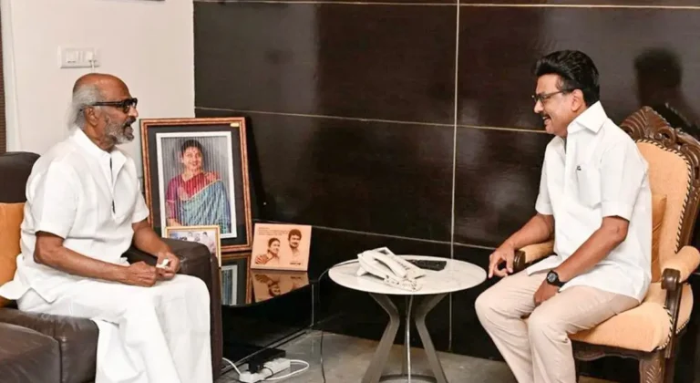 Rajinikanth Meets Stalin After Vijay’s Historic Election Win