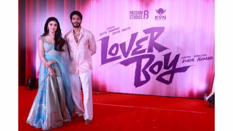 Director Shankar’s Son Arjith Shankar Debuts in Lover Boy