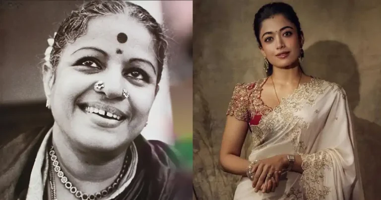 Rashmika Mandanna in MS Subbulakshmi Biopic Reports