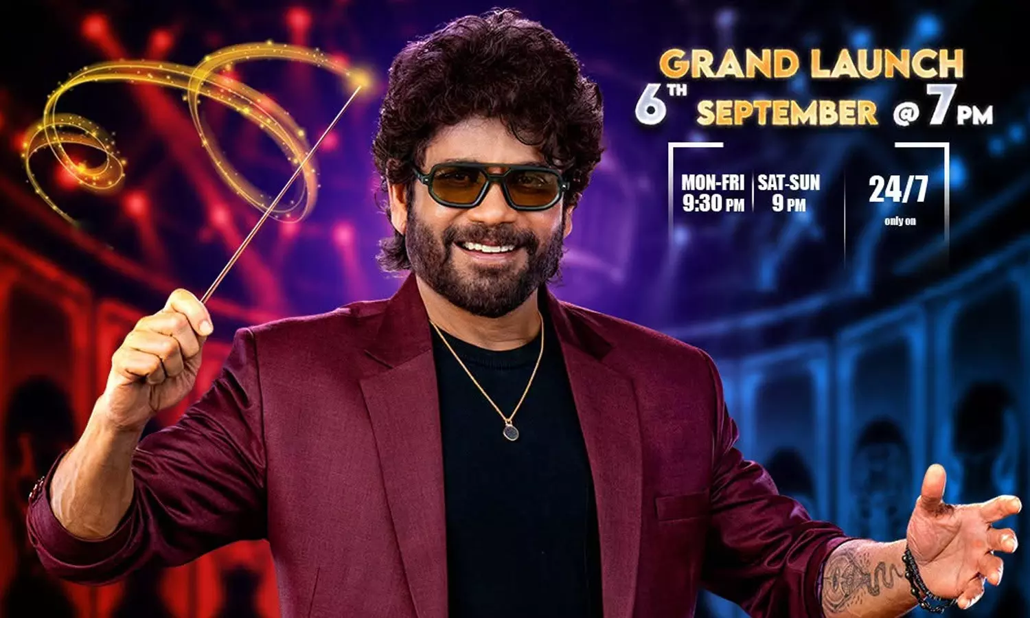 Nagarjuna launches Bigg Boss Telugu 10